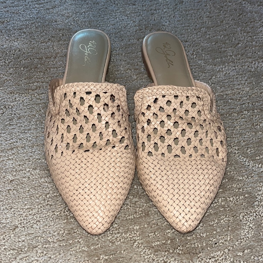 42 GOLD cores woven loafer mule